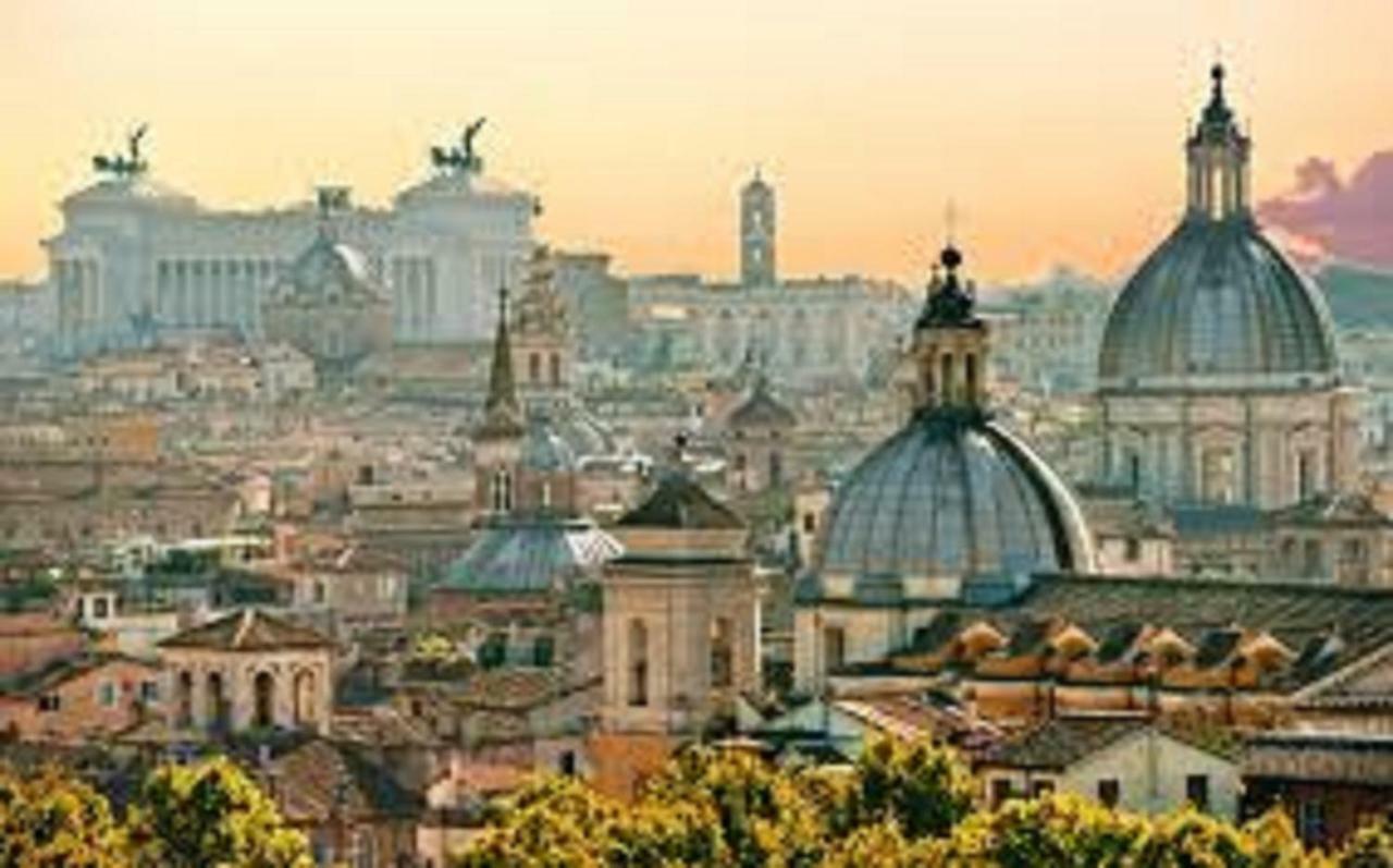 Panoramic Castle Apt Trastevere Rom Exteriör bild