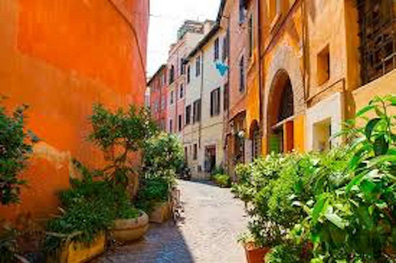 Panoramic Castle Apt Trastevere Rom Exteriör bild