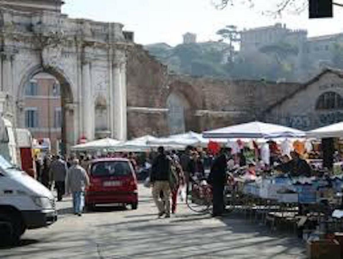 Panoramic Castle Apt Trastevere Rom Exteriör bild