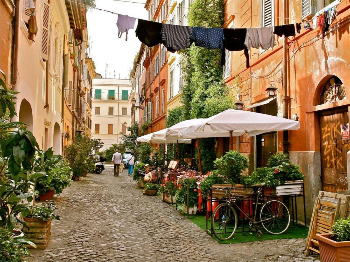 Panoramic Castle Apt Trastevere Rom Exteriör bild
